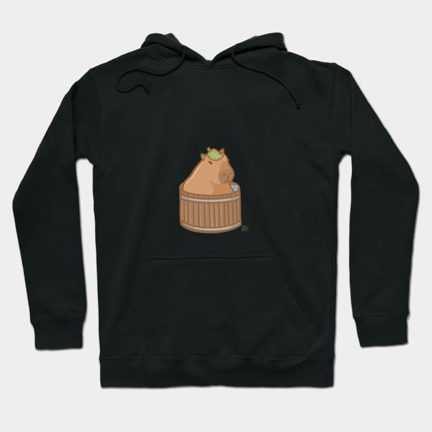 Coco the Capybara Bath Hoodie by KatiaMart